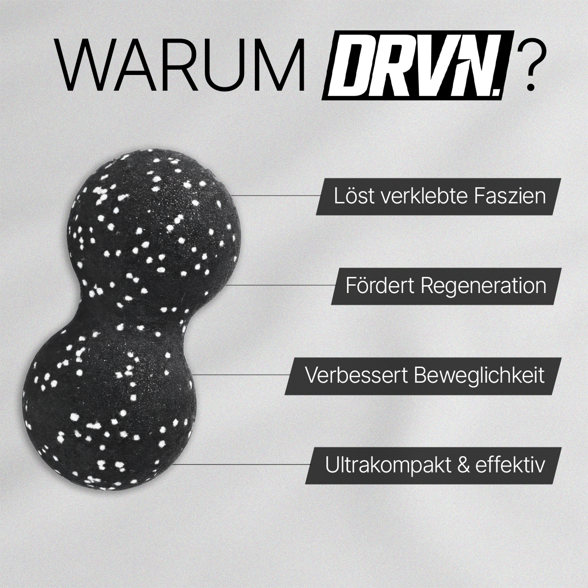 Rücken Faszienrolle